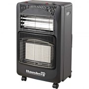 Soba gaz GPL si electrica Hausberg, 4200 W,3 trepte putere