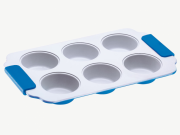 Tava din otel carbon - 6 briose