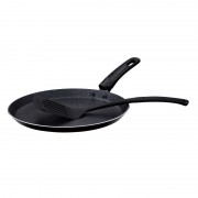Tigaie clatite din aluminiu cu interior Granit, 25 cm,paleta