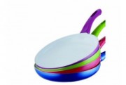 Tigaie din aluminiu cu straturi din ceramica alba, 26 cm