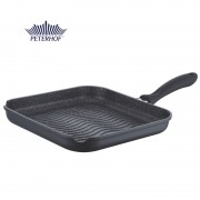 Tigaie Grill cu interior din Granit Imperial Peterhof, 28 cm