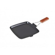 Tigaie grill fonta interior antiaderent, 28 cm