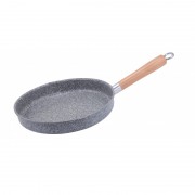 Tigaie grill,placata cu ceramica marmorata,24 cm
