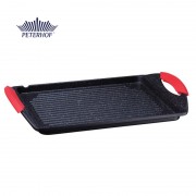 Tigaie Peterhof Dreptunghiulara tip Grill cu Interior Granit, 34 x 26 cm