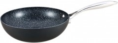 Tigaie Wok din aluminiu cu interior marmorat,26 cm