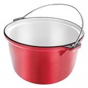 Tuci emailat din fonta 5 Litri, 26 cm