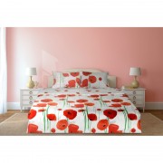 Lenjerie de pat 2 persoane,100% Bumbac,4 piese Heinner Home,Maci